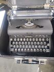 Refurbished ,Royal  Quiet Aristocrat Gothic Typewriter In Original Case