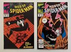 Web of Spider-Man #37 & #38 (Marvel 1988) 2 x VF Copper Age issues