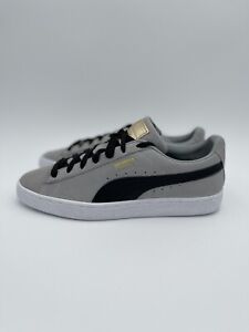 Puma Suede Classic Pastime Lace Up Mens Grey Casual Sneakers 387060 01