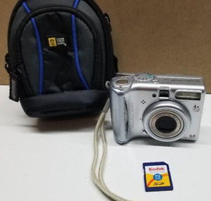 New ListingCanon PowerShot A540 Point & Shoot 6.0 MP Digital Camera TESTED SD card exc cond
