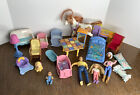 Fisher Price Loving Family Dollhouse Horse People Baby Lot of Furniture