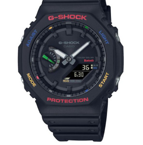 Casio G-Shock Analog-Digital Tough Solar Black Men's Watch GAB2100FC-1A