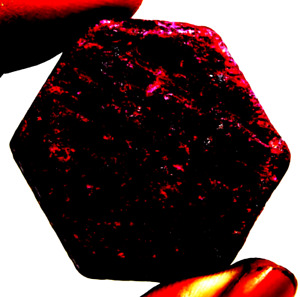 Natural 65.40 Cts  Blood Top Red Ruby Rough Loose Gemstones GM42