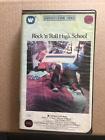 1983 ROCK 'N ROLL HIGH SCHOOL VHS Tape Warner Home Video Ramones Clamshell Case