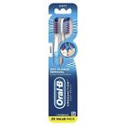 Oral-B CrossAction Deep Reach Manual Toothbrush, Soft, 2 count Color Vary 4 ROWS