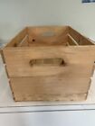 WOODEN CRATE 18” X 12” X 9” EXCELLENT CONDITION
