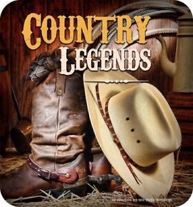 Various Artists - Country Legends (Various Artists) [New CD] Tin Case, 2 Pack