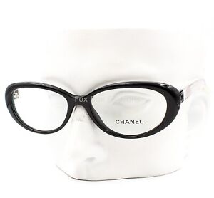 Chanel 3275 501 Eyeglasses Glasses Polished Black / Clear 52-16-140