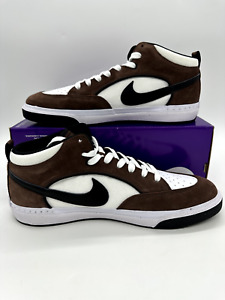 Nike SB React Leo Men Size 14 Light Chocolate White Skate Shoes DX4361 201