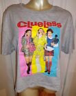 CLUELESS Women's Cropped  Movie T-shirt Size XL 90's Y2K