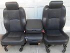 2010-2018 DODGE RAM 1500/2500/3500 ELECTRIC BLACK LEATHER FRONT SEATS W/CONSOLE (For: More than one vehicle)