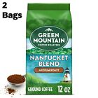 Green Mountain Coffee Nantucket Blend, Medium Roast, 12oz Ground Coffee (2 Bags)