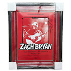 Zach Bryan Signed Autographed Framed Tour Poster RARE