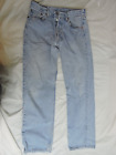 Vtg 90s Levi’s 501 Fly Button Denim Jeans USA Made Men’s Sz 32x30