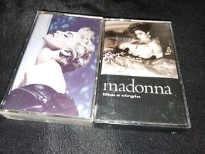 Madonna - Like A Virgin & True Blue - Cassette Tapes - 1984