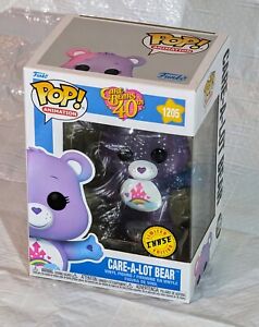 NEW FUNKO POP! ANIMATION 1205 CARE A LOT BEAR LIMITED CHASE EDITION VINYL FIGURE