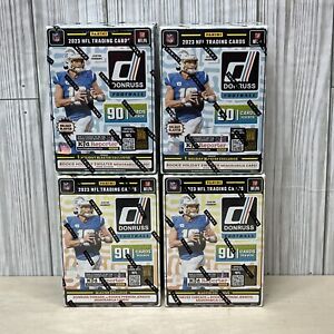 4 Blaster Box LOT - NFL 2023 Donruss HOLIDAY EXCLUSIVE Football Blaster Boxes