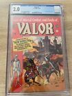 Valor #1 1955 Pre-Code Golden Age Wally Wood Cover/Art CGC 2.0