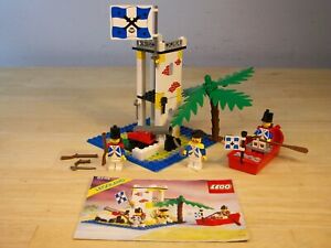 LEGO Pirates: Sabre Island (6265) vintage 1989, w/manual, no box 99.9%, read on