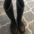 Kamik Women’s Olivia Tall High Waterproof Rain Snow Black Rubber Boots Size 10
