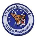5th Fighter Interceptor Squadron Patch – Plastic Backing