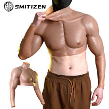 Smitizen Silicone Muscle Suit Realistic Fake Arms Chest For Cosplay Fetish