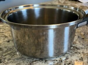 Queen’s Choice Vollrath Sauce Pan 304s Stainless Steel No Lid 8.75”