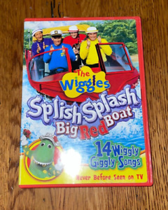 The Wiggles: Splish Splash Big Red Boat - DVD - GOOD 14 Wiggly Giggly Songs