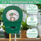 Soil Moisture Meter 3 in 1 PH Tester Garden Lawn Plant Care Soil Testing Kit