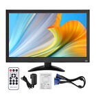12'' LCD Monitor 1366x768 HDMI BNC VGA AV USB For Computer CCTV Security Display