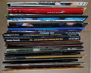 Lot Of 32 Rare Paper Cds Singles Collection Radio Station Singles Hits Music 90s