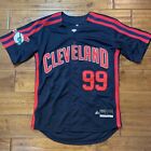 🔥FREE SHIPPING Major League Cleveland Indians Vaughn Wild Thing Movie Jersey