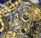 6lbs Bulk Lot of Vintage To Now 925 Wearable Mixed Metal Tone Necklace Bracelet