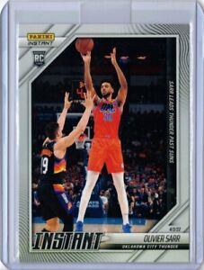 2021-22 Panini Instant NBA #105 Olivier Sarr Rookie Card Thunder - Only 120 made