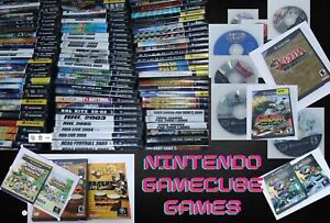 NINTENDO GAMECUBE LOT YOU PICK CHOOSE BUY 3 GET 1 50% OFF GAMES PLAY TESTED