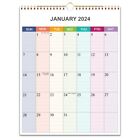 2024 Calendar - Wall Calendar 2024 Monthly Planner from January 2024 to Decem...