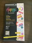 Happy Planner Sticker Value Pack 10 Sheets 827 Stickers Basic Brights Theme New!