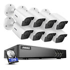 ANNKE 8CH 5MP Security Camera System CCTV Surveillance 2TB Outdoor Night Vision