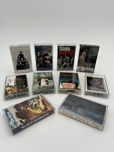 80s And 90s Cassette Tape Lot: INXS, Tom Petty, Etc