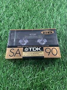 TDK SA 90  Blank Audio Cassette Tape (Sealed) NOS! New