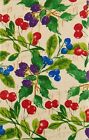 Fruits Flannel Back Vinyl Tablecloths Assorted Sizes Sq.Obl.& Rd