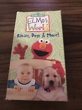 SESAME STREET ● ELMO'S WORLD ● Babies Dogs & More ● Life On The Farm ● VHS 2000