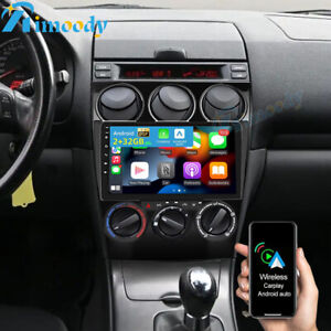 Apple Carplay For Mazda 6 2003-2008 Android 13 Car Stereo Radio GPS Navi 2+32GB (For: 2006 Mazda 6)