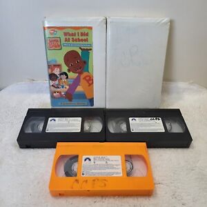 Nick Jr. Little Bill VHS- Lot Of 3- RARE Tape Only Bill Cosby