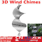 Wind Spinner Metal Helix Spinners Outdoor Garden Yard Hanging Decor Ornament 3D