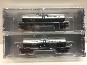 N Scale Micro Trains Special Run 13-80 Milwaukee Solvay Coke Company 2-Pack