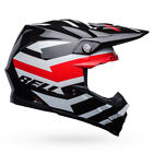Bell Moto-9S Flex Helmets (Banshee Gloss Black/Red)