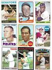 Vintage Topps Baseball Lot of 18 - One Card from Each Year 1964 to 1981