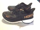 Hoka Womens Athletic Running Shoes Size 8.5 Black Clifton 9 Model
