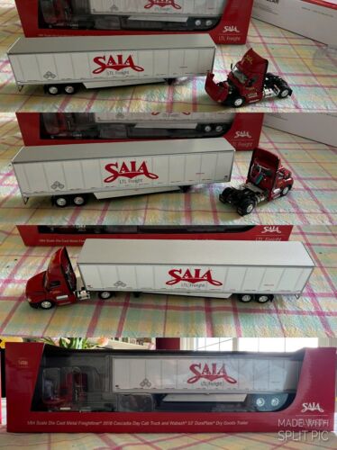 SAIA Freight 1:64 scale dcp grain semi trucks